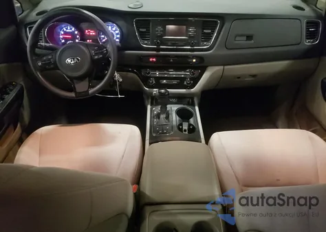 2016 Kia Sedona Lx z USA, uszkodzony, nr VIN KNDMB5C15G6164218